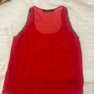 Arc & Co Red embellished top